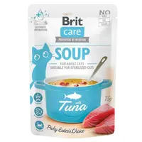 Brit Care Adult Soup ВОЛОГИЙ КОРМ Супер-преміум коти (суп з тунцем) 75 г 