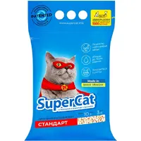 Наполнитель для кошачьего туалета SuperCat синий стандарт 3 кг (4820082490201) 