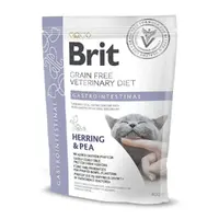 Brit VetDiets сухой корм для кошек при нарушениях пищеварения 400 г - с сельдью и лососем (8595602528431) 