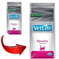 Farmina Vet Life Struvite сухий корм для котів для розчинення струвітних уролітів 400 г - з куркою (8010276025166)  - фото 4