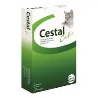 Ceva Cestal Cat таблетки для котів 1 таблетка - від глистів (3411113018177) 