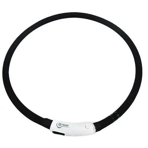 TetraPet Expert нашийник для собак 70 см - з USB підзарядкою, силіконовий, чорний (8585027982987)