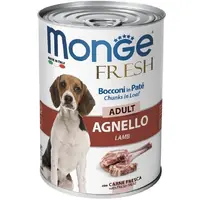 Monge Fresh ADULT Lamb ВОЛОГИЙ КОРМ Premium собаки (з ягням) 400 г 