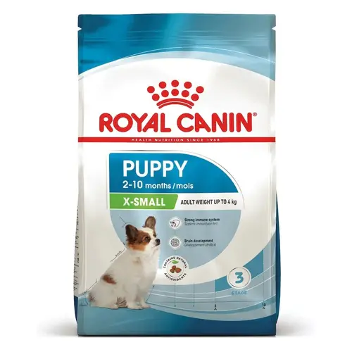 Royal Canin X-SMALL Puppy 2-10 Months With Poultry сухий корм для цуценят мініатюрних порід 0.5 кг - з домашньою птицею(3182550793568)