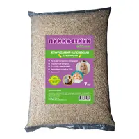 Наполнитель для грызунов Пухнастики ECOcorn кукурузный 7 кг (4820216670080) 