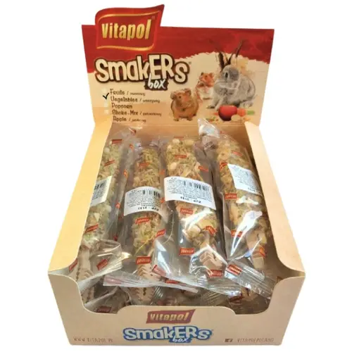 Ласощі для гризунів Vitapol Smakers зі смаком овочів 50 г (5904479131317)