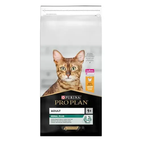 Purina Pro Plan Adult 1+ Renal Plus сухий корм для котів 14 кг - з куркою (7613287887733)