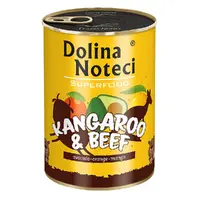Dolina Noteci Superfood Kangaroo & Beef ВОЛОГИЙ КОРМ Холістік собаки (з м'ясом кенгуру та яловичиною) 400 г 