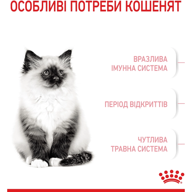 Royal Canin Kitten сухий корм для кошенят 400 г (3182550702379)  - фото 8