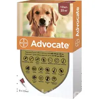 Bayer Advocate краплі для собак - від паразитів, 10-25 кг (4150007888968) 