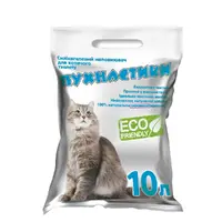 Пухнастики наповнювач для котячого туалету 10 л - силікагелевий (4820216670172) 