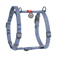 WAUDOG Re-cotton шлея для собак L - з QR-паспортом, H-подібна, з ручкою, з відновленої бавовни (4823089368726) 