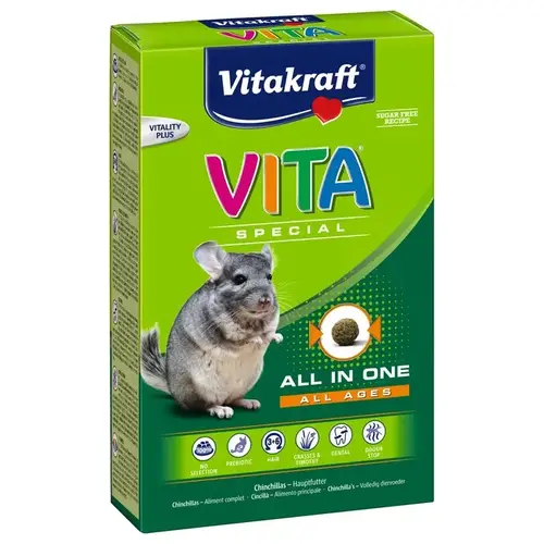 Vitakraft Vita Special корм для шиншил 600 г (4008239258472)