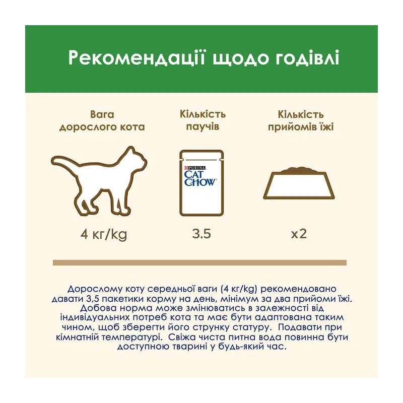 Cat Chow Sterilized влажный корм для стерилизованных кошек 85 г - с ягненком и зеленой фасолью в желе (7613037025484)  - фото 2