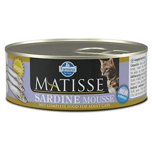 Farmina Matisse Sardine ВОЛОГИЙ КОРМ Преміум коти (мус з сардиною) 85 г