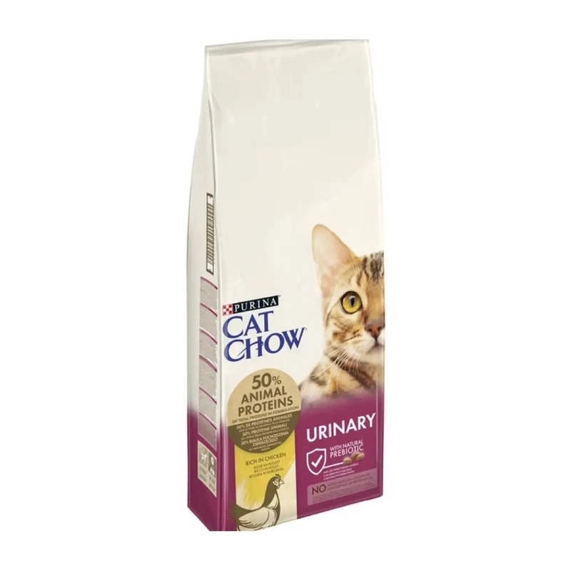 Cat Chow UTH Urinary Tract Health сухой корм для кошек для поддержки мочевыводящей системы 15 кг - с курицей (5997204514424)  - фото 2
