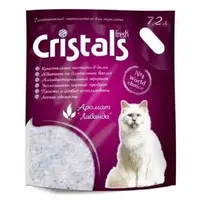 Наполнитель для кошачьего туалета Cristals Fresh силикагелевый с ароматом лаванды 7.2 л (6930009507030) 
