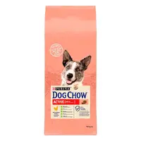 Dog Chow Active ADULT 1+ Chiken сухой корм для собак с чувствительным пищеварением 14 кг - с курицей (7613034487933) 