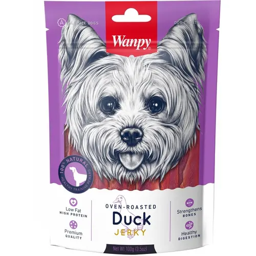Wanpy DUCK JERKY ЛАСОЩІ Premium собаки (філе качки) 100 г