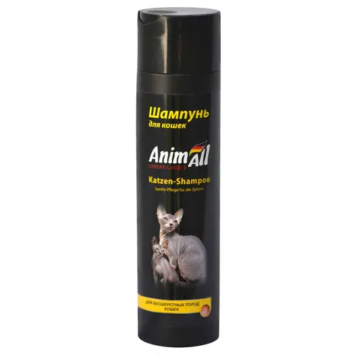 AnimAll шампунь для котів безшерстих порід 250 мл (4820224500966)