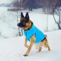 AiryVest куртка двостороння для собак M 50 - салатово-блакитна (4823089300146)  - фото 3