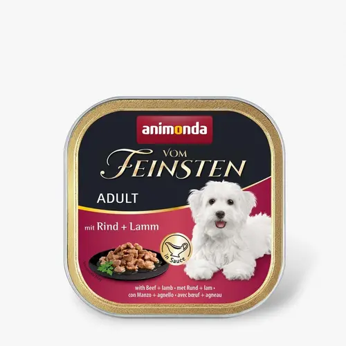 Animonda Vom Feinsten Beef & Lamb ADULT ВОЛОГИЙ КОРМ Premium собаки (з яловичиною і ягням) 150 г