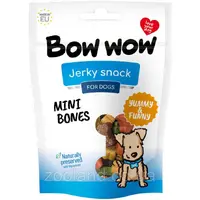 Bow wow Jerky Snack Mini Bones ЛАСОЩІ Premium собаки (міні кістки) 5 г 