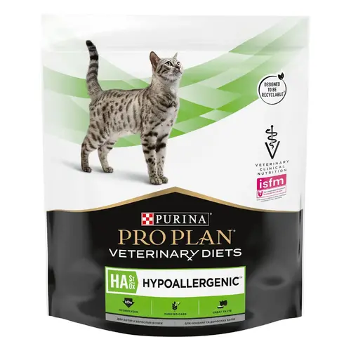 Purina Pro Plan Veterinary Diets HA Hypoallergenic сухий корм для котів при харчовій алергії 325 г - з куркою (7613035154438)