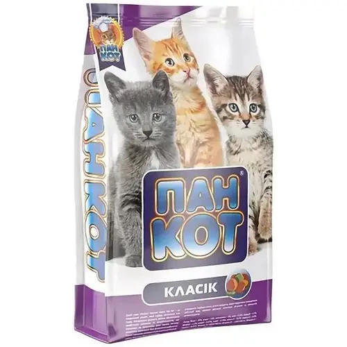 Пан Кот Класік СУХИЙ КОРМ Економ кошенята (з куркою) 10 кг