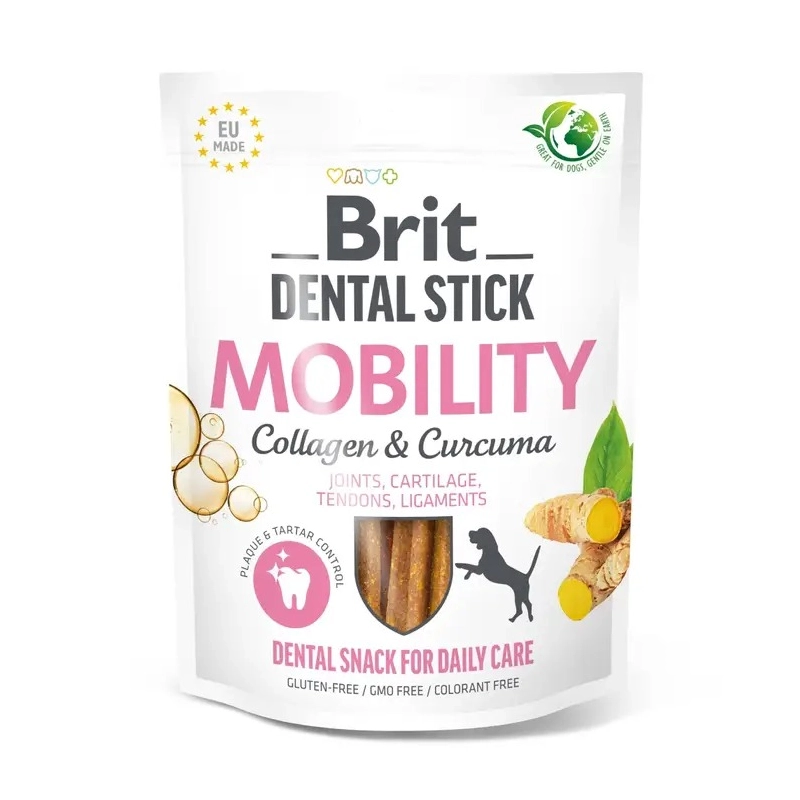 Brit Dental Stick Mobility ЛАСОЩІ Супер-преміум собаки (для мобільності суглобів) 251г 