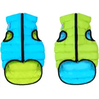 AiryVest куртка двостороння для собак XS 22 - салатово-блакитна (4823089304687) 