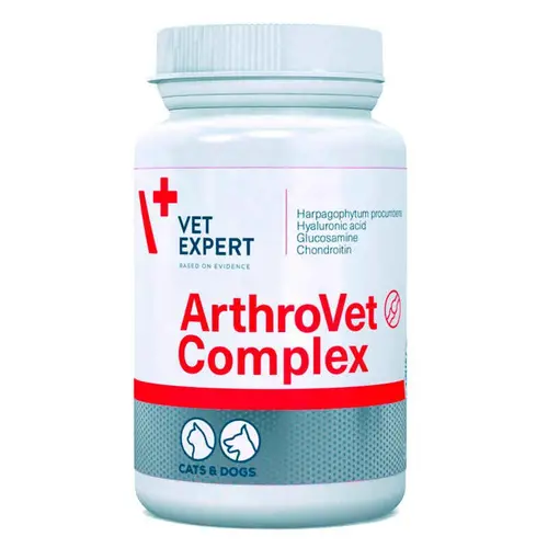 Vet Expert ArthroVet Complex харчова добавка для котів та собак 1 таблетка - для підтримання здоров’я функції хрящів і суглобів (5907752658242)