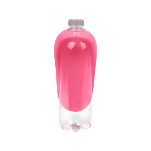 WAUDOG Silicone поїлка-насадка на пляшку 16.5х9 см - рожева (4823089356174)