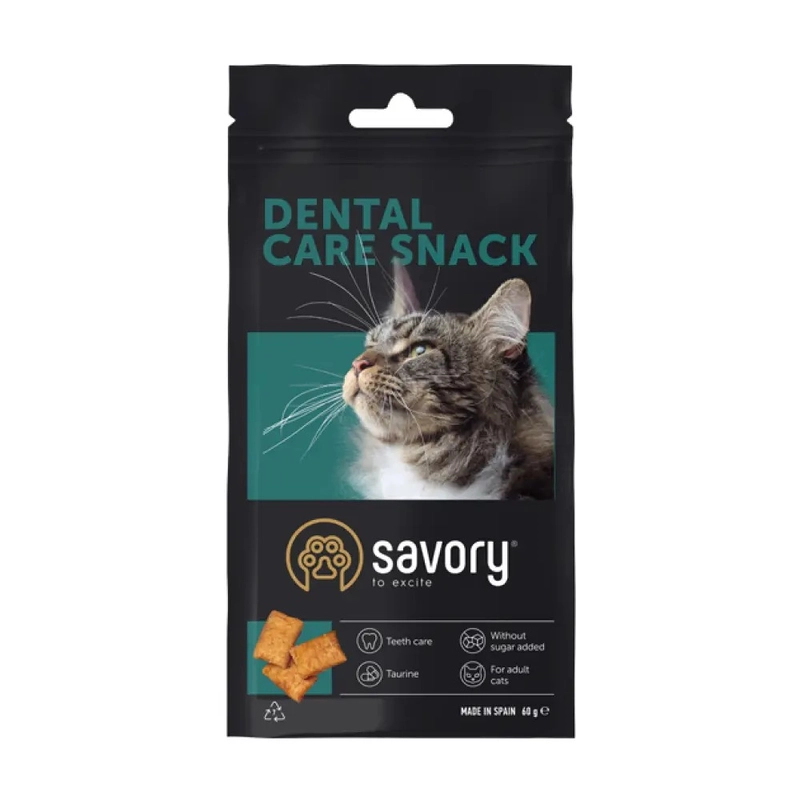 Savory Dental Care Snack ЛАСОЩІ Холістік коти (з куркою) 60 г 