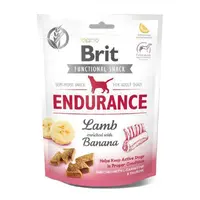 Brit Care Functional Snack Endurance Lamb Banana ЛАСОЩІ Супер-преміум собаки (з ягням та бананом) 150 г 