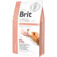 Brit Veterinary Diet сухой корм для собак при почечной недостаточности 2 кг - с яйцом, горохом и гречкой (8595602528196) 