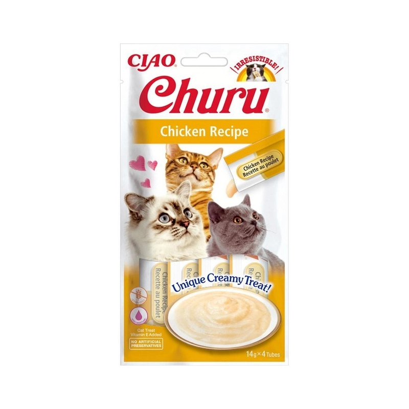 Inaba Ciao Churu ЛАСОЩІ Холістік коти (з куркою) 14 г 