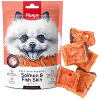 Wanpy SALMON BITES ЛАСОЩІ Premium собаки (м'які шматочки) 100 г 