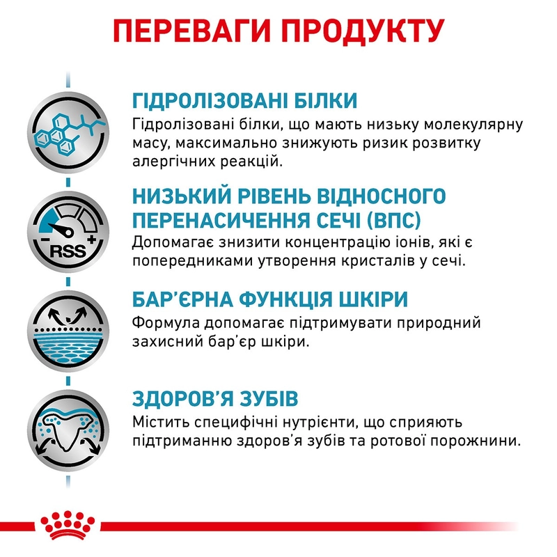 Royal Canin Veterinary Hypoallergenic S СУХИЙ КОРМ-ДІЄТА Холістік собаки (з м'ясом) 1 кг  - фото 2