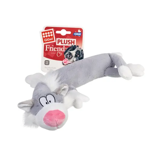 GiGwi Plush Кіт іграшка для собак 63 см - плюшева з пищалкою (4823089352275)