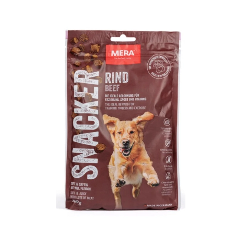 Mera Snacker Rind Beef ЛАСОЩІ Premium собаки (із яловичиною) 200 гр 