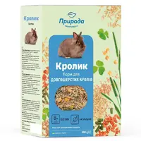 Корм для длинношерстных кроликов Природа Биотин 500 г (4823082410743) 