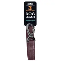 Bronzedog повідець з карабіном для собак S - брезентовий, черрі (2007033030729)  - фото 2