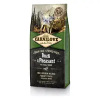 Carnilove ADULT Grain-Free Potato-Free Duck & Pheasant СУХИЙ КОРМ Холістік собаки (з качкою та фазаном) 12 кг 