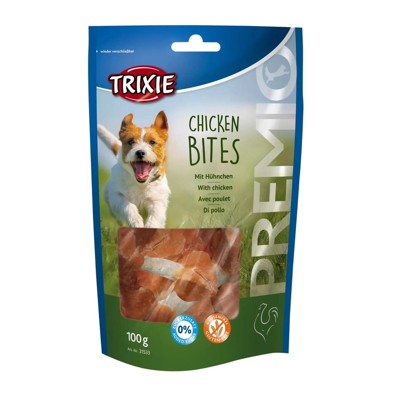 Trixie PREMIO Chicken Bites ЛАСОЩІ Premium собаки (курячі гантельки) 100 г 