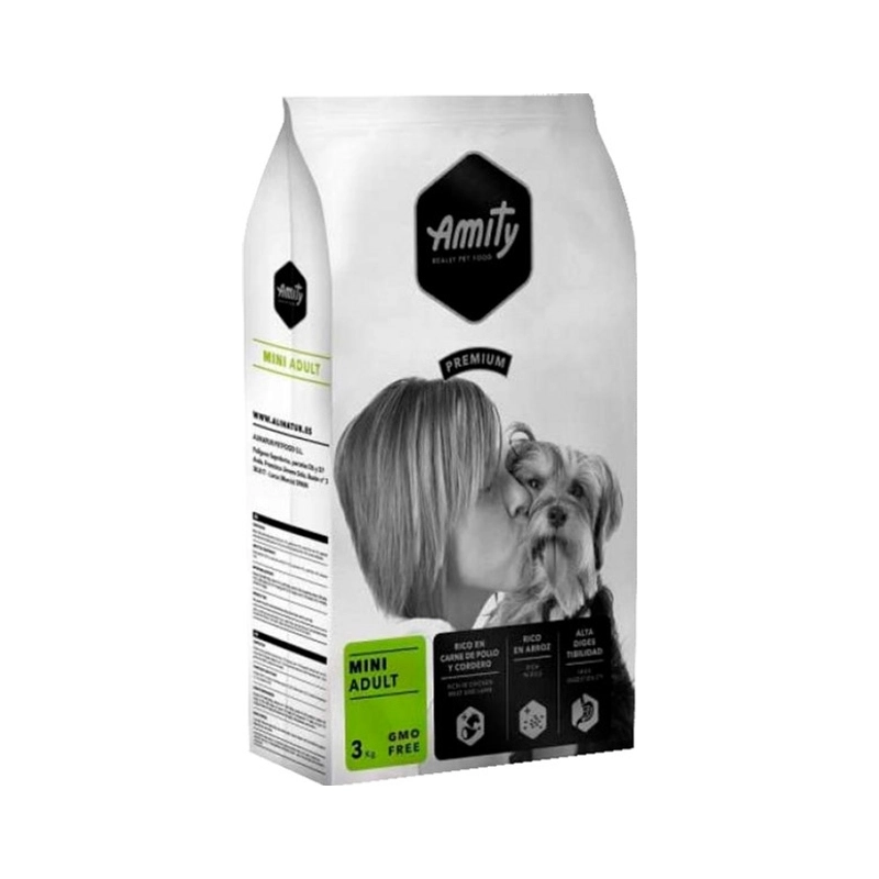 Amity Premium MINI ADULT СУХИЙ КОРМ Premium собаки дрібних порід (з куркою і ягням) 3 кг 