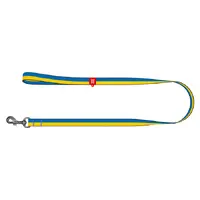 WAUDOG Nylon повідець для собак M - з QR паспортом, з малюнком Colors of freedom, нейлоновий (4823089354309)  - фото 1