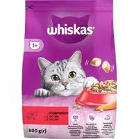 Whiskas сухий корм для котів 800 г - з яловичиною (5998749144145) 