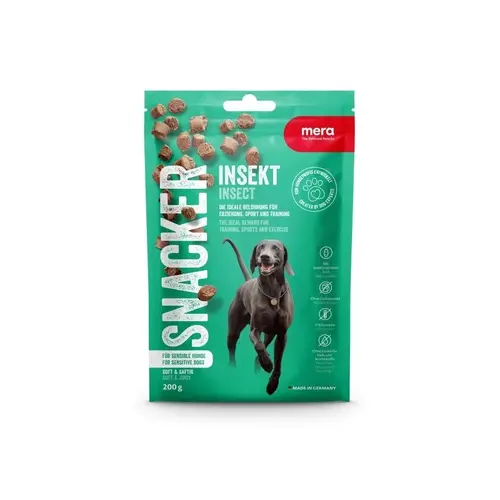 Mera Snacker Insekt ЛАСОЩІ Premium собаки (м'які снеки) 200 г