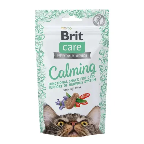 Brit Care Calming Functional Snack ЛАСОЩІ Супер-преміум коти (з куркою) 50 г